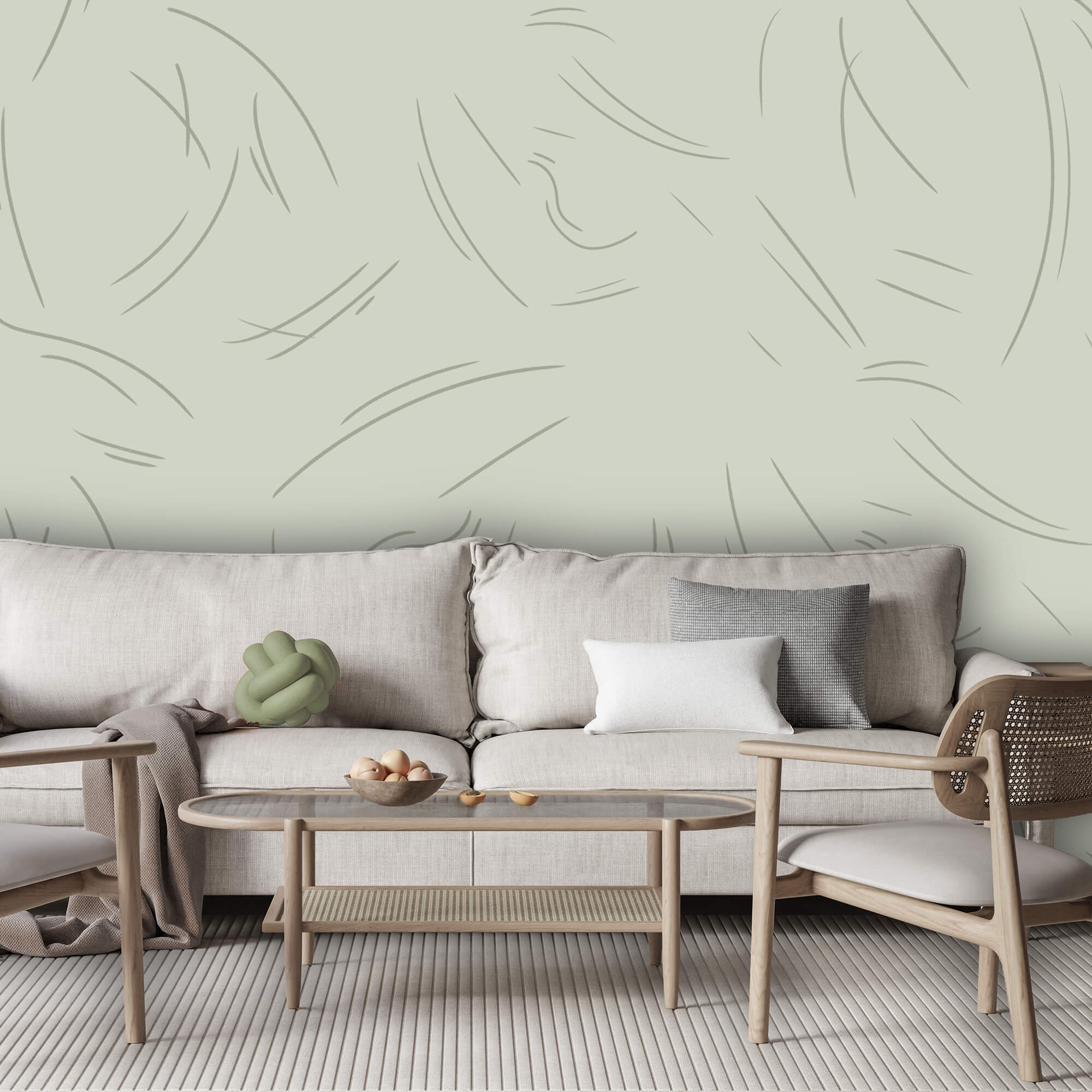 Zachte lijnen zorgen voor een vloeiende beweging