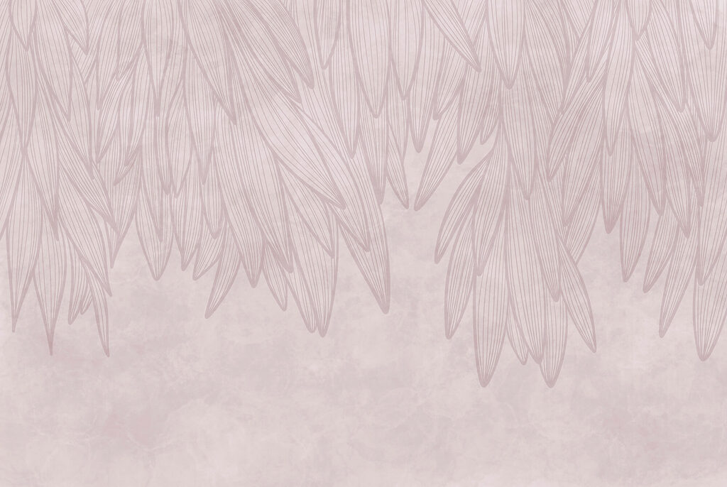 Soft, flowing lines in gentle hues