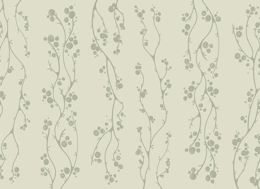 Pattern of vines and dots Pattern of vines and dots