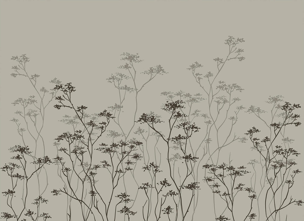 Group of trees with small leaves