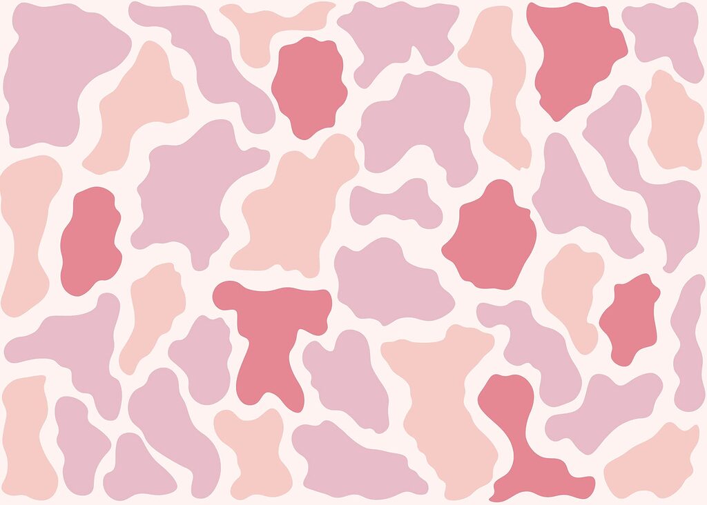 Pink and white pattern