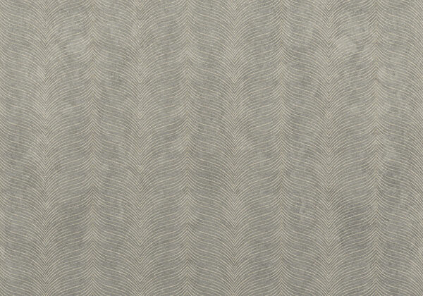 Grey fabric with white lines