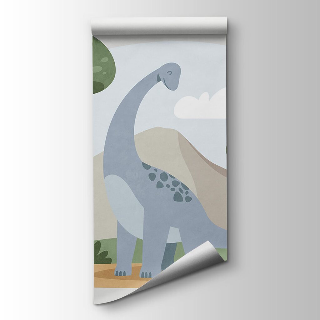 Cartoon of a dinosaur