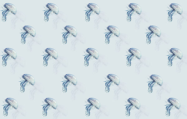 Pattern of jellyfish Pattern of jellyfish