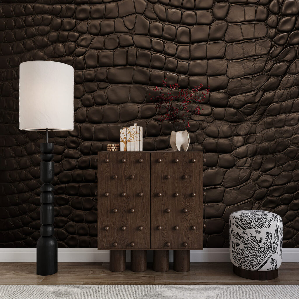 - Elegant, donker oppervlak met structuur - Elegant, donker oppervlak met structuur