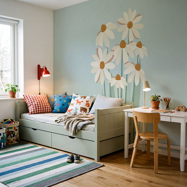 Bosje witte bloemen Bosje witte bloemen
