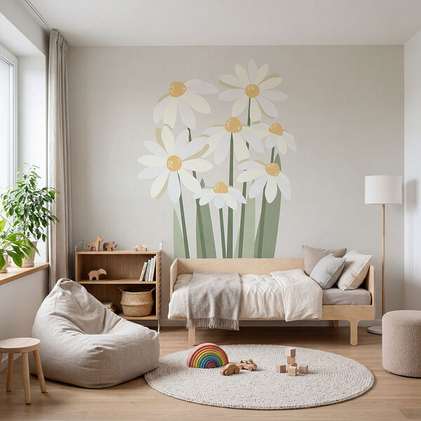 Groep witte bloemen Groep witte bloemen