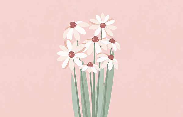 Group of white flowers