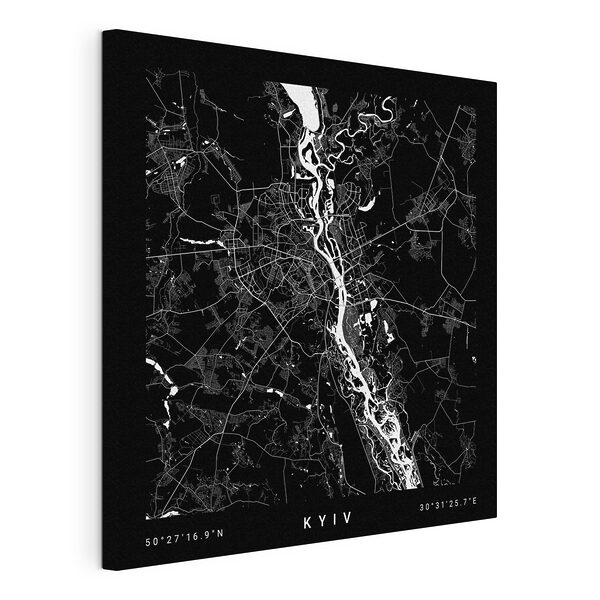 A map of a city