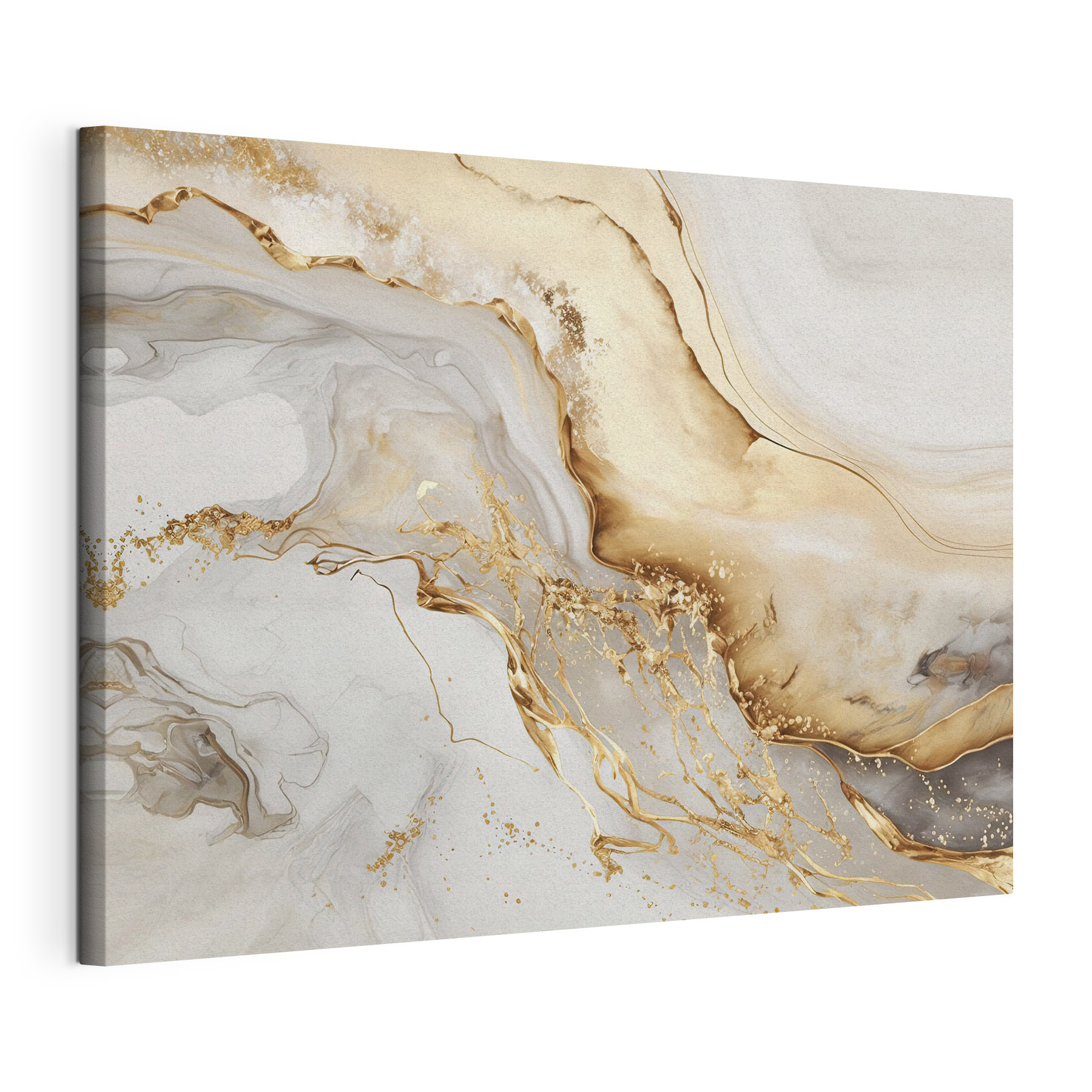 Elegant swirls of cream and amber Elegant swirls of cream and amber