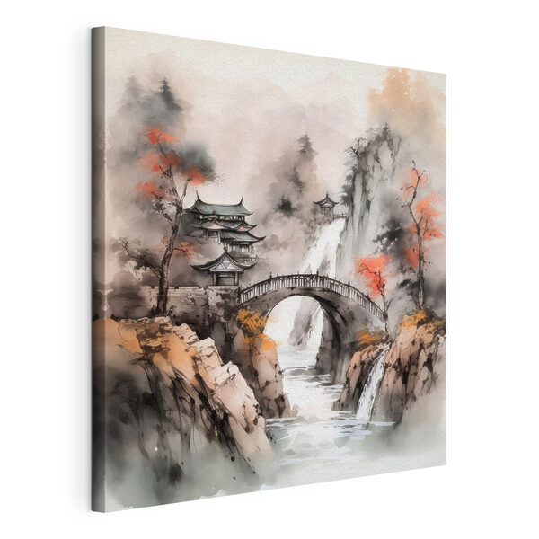 Canvas Schilderijen Brug over een rivier (Artikelnummer: s34627) Canvas Schilderijen Canvas Schilderijen Brug over een rivier (Artikelnummer: s34627)