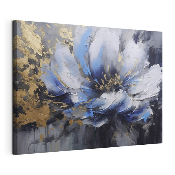 Canvas Schilderijen Canvas Schilderijen Een schilderij van een bloem (Artikelnummer: s35384)
