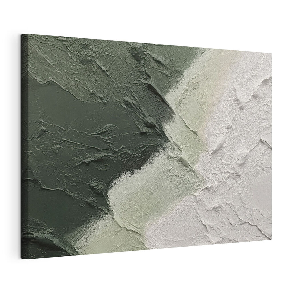 A close up of a painting