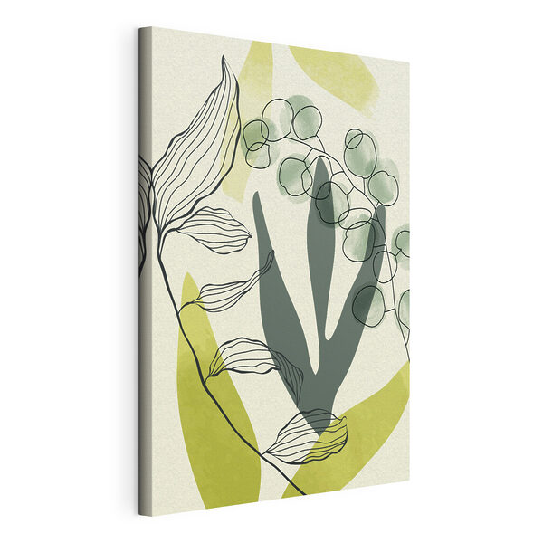 Canvas Schilderijen Een tekening van een plant (Artikelnummer: s36133) Canvas Schilderijen Canvas Schilderijen Een tekening van een plant (Artikelnummer: s36133)