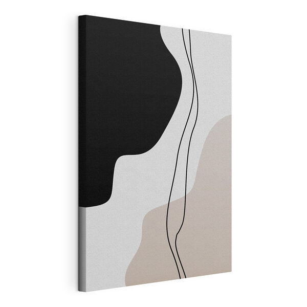 Canvas Schilderijen Een zwart-wit afbeelding van een halsketting (Artikelnummer: s36156) Canvas Schilderijen Canvas Schilderijen Een zwart-wit afbeelding van een halsketting (Artikelnummer: s36156)