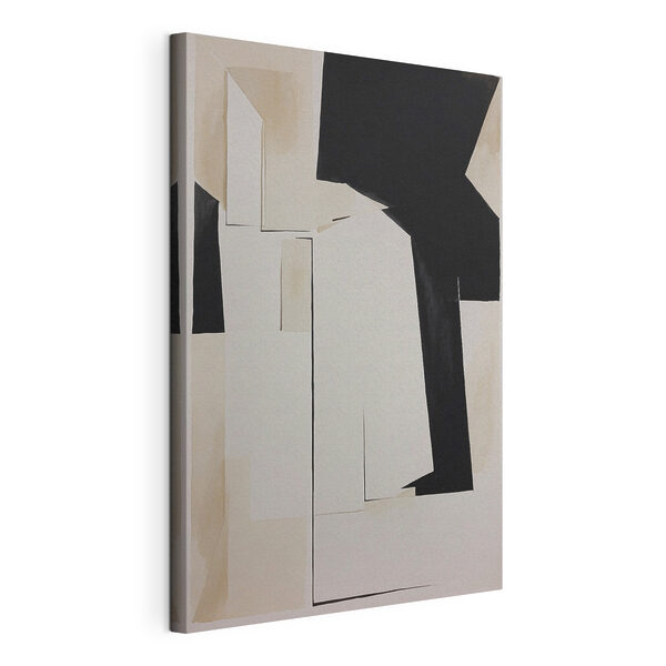 Canvas Schilderijen Canvas Schilderijen Een zwart-wit kunstwerk (Artikelnummer: s37169)