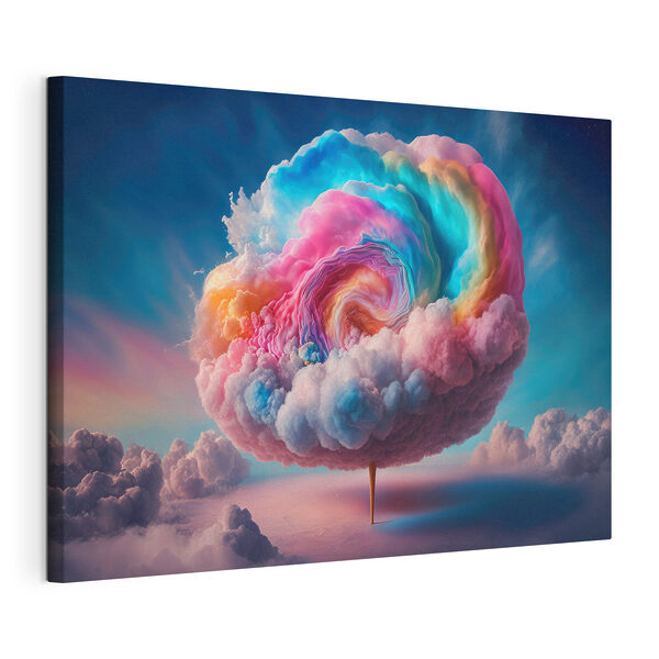 Canvas Schilderijen Een kleurrijke wolk in de lucht (Artikelnummer: s36698) Canvas Schilderijen Canvas Schilderijen Een kleurrijke wolk in de lucht (Artikelnummer: s36698)