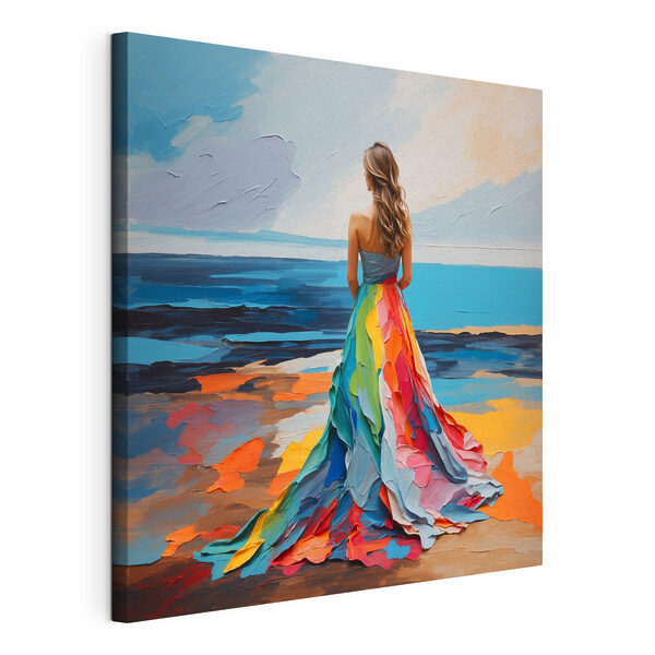 Canvas Schilderijen Een vrouw in een jurk (Artikelnummer: s38171) Canvas Schilderijen Canvas Schilderijen Een vrouw in een jurk (Artikelnummer: s38171)