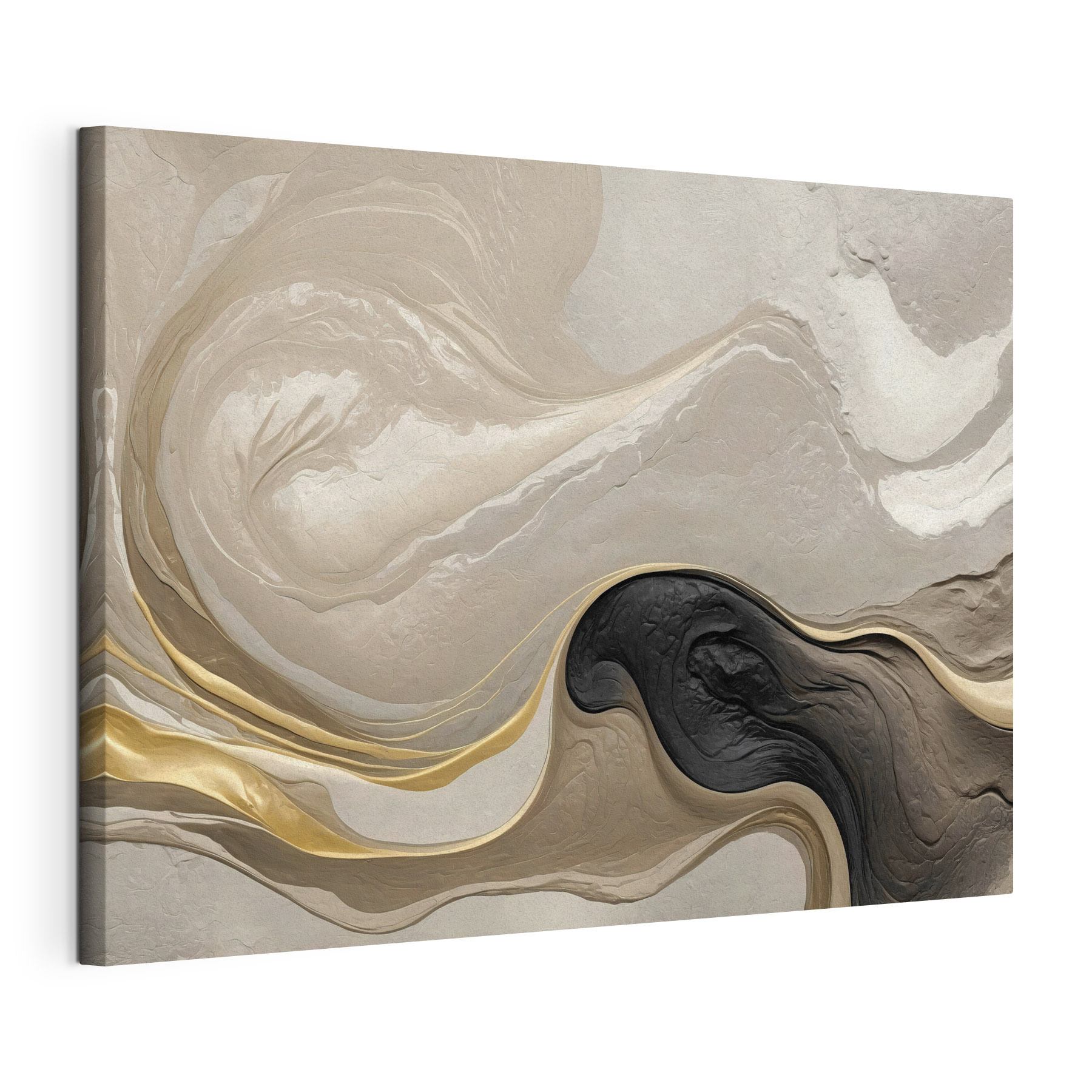 Flowing abstract swirls in earth tones Flowing abstract swirls in earth tones