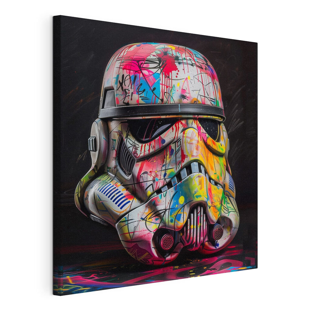 Colorful storm trooper helmet Colorful storm trooper helmet
