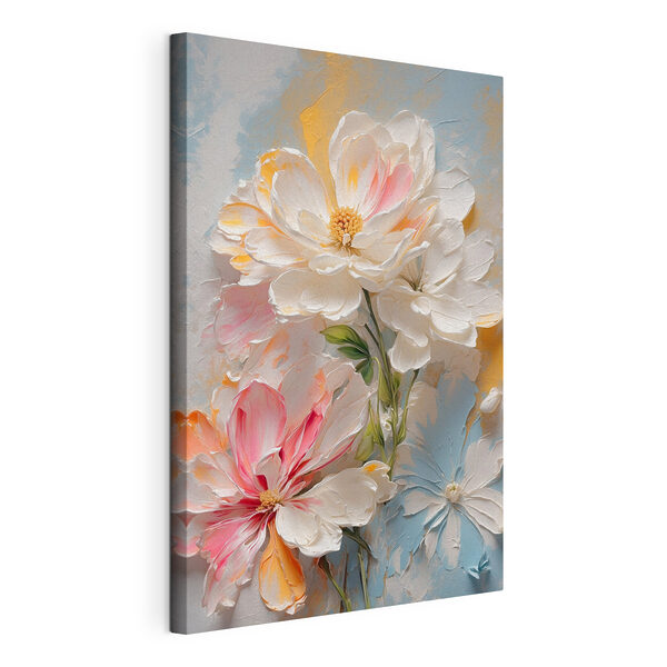 Canvas Schilderijen Canvas Schilderijen Close-up van bloemen (Artikelnummer: s39866)