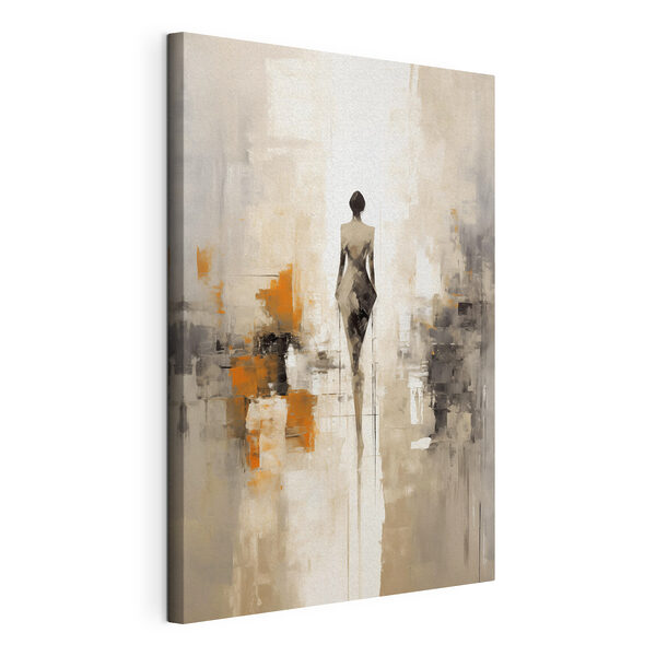 Canvas Schilderijen Schilderij van een vrouw in een kamer (Artikelnummer: s40485) Canvas Schilderijen Canvas Schilderijen Schilderij van een vrouw in een kamer (Artikelnummer: s40485)