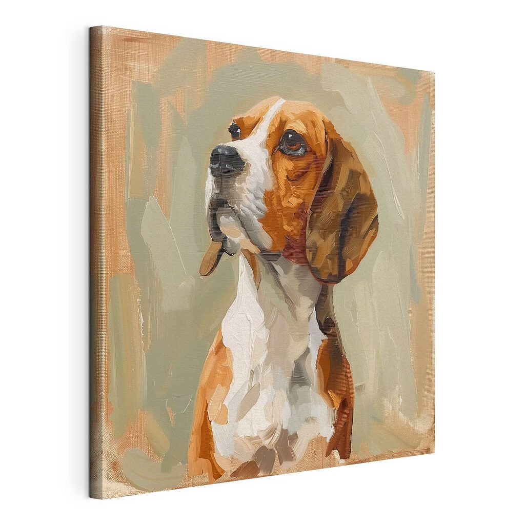 Painting of a dog
