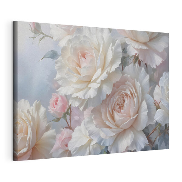 Close-up van bloemen Canvas Schilderijen Close-up van bloemen