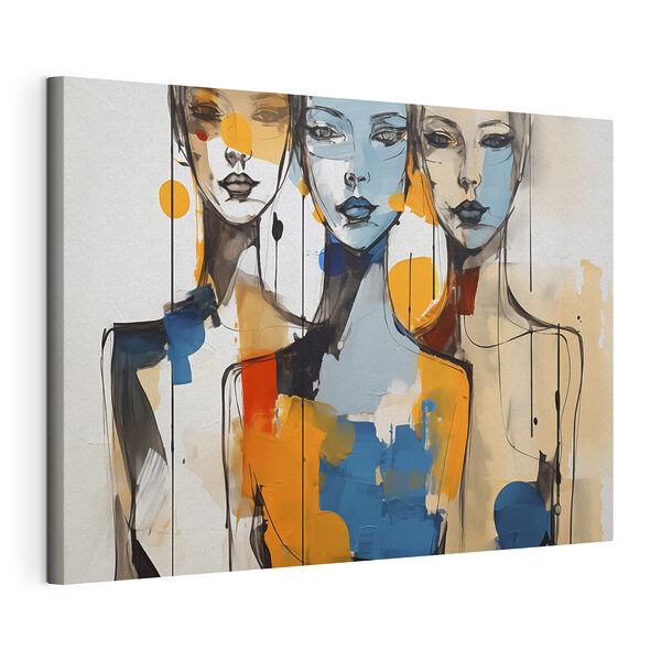 Canvas Schilderijen Schilderen van vrouwengezichten (Artikelnummer: s40746) Canvas Schilderijen Canvas Schilderijen Schilderen van vrouwengezichten (Artikelnummer: s40746)