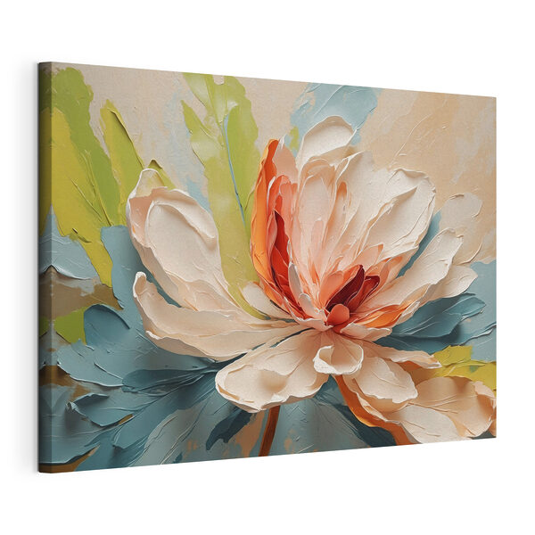 Canvas Schilderijen Canvas Schilderijen Close-up van een bloem (Artikelnummer: s40856)