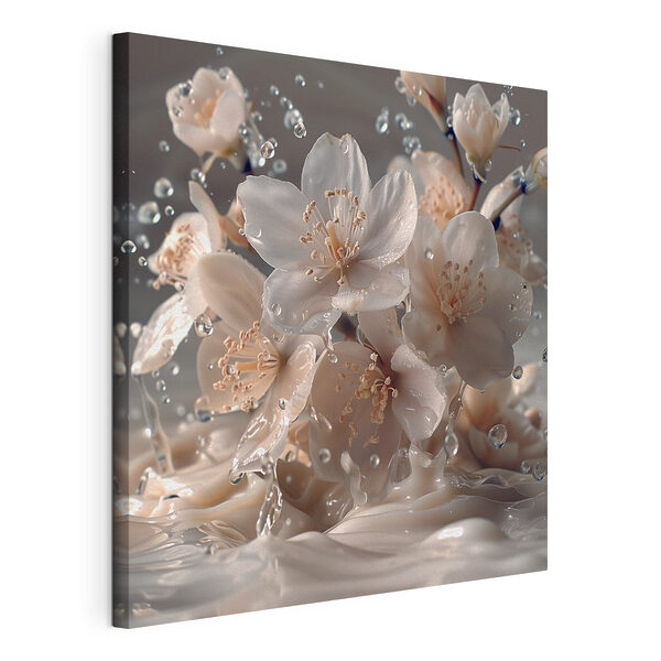 Close-up van bloemen Canvas Schilderijen Close-up van bloemen