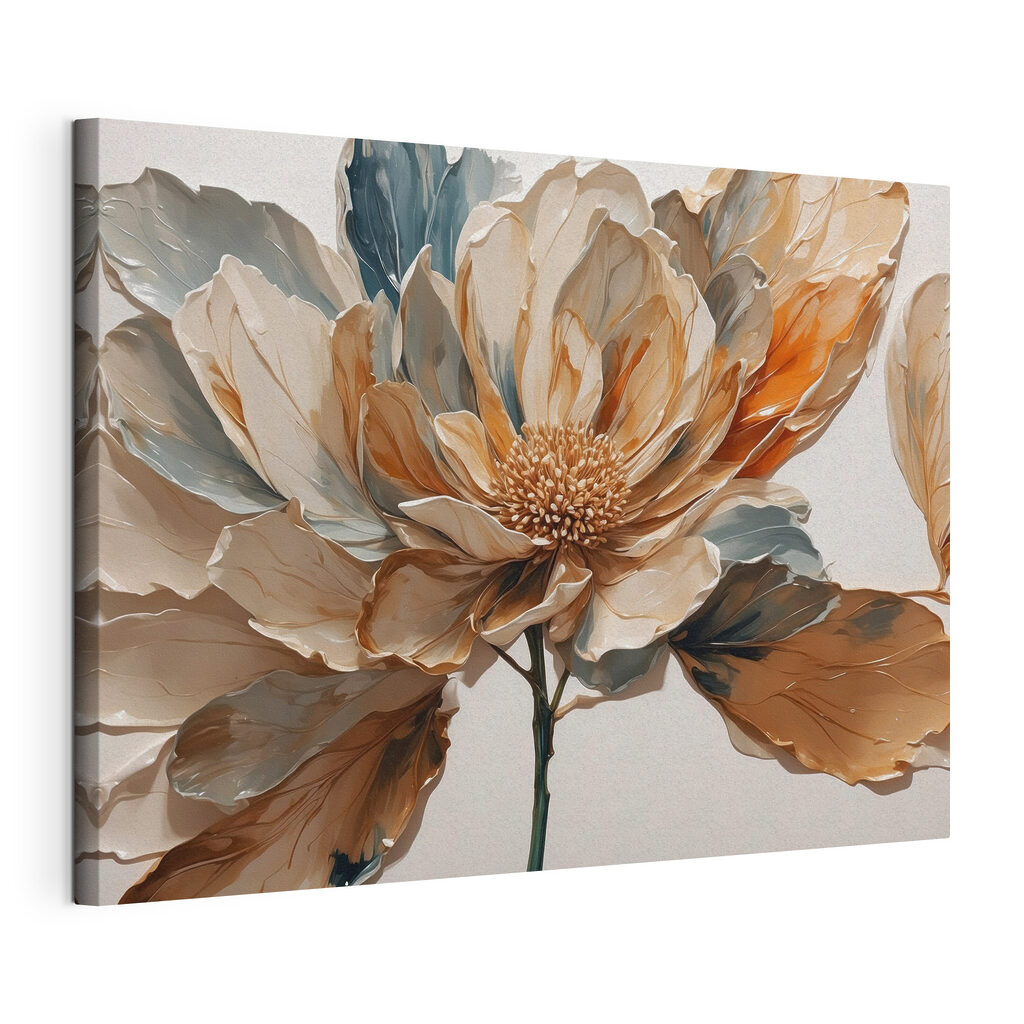Elegant floral arrangement in soft hues