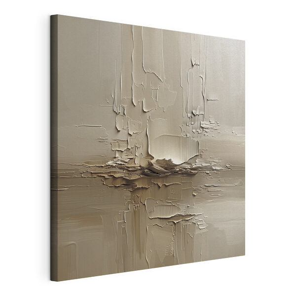 Abstracte texturen in zachte tinten Canvas Schilderijen Abstracte texturen in zachte tinten