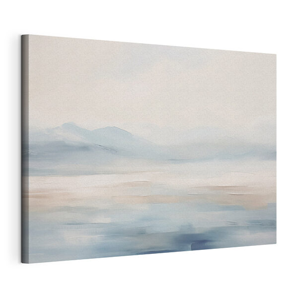 Canvas Schilderijen Schilderij van een landschap met bergen in de verte (Artikelnummer: s41601) Canvas Schilderijen Canvas Schilderijen Schilderij van een landschap met bergen in de verte (Artikelnummer: s41601)