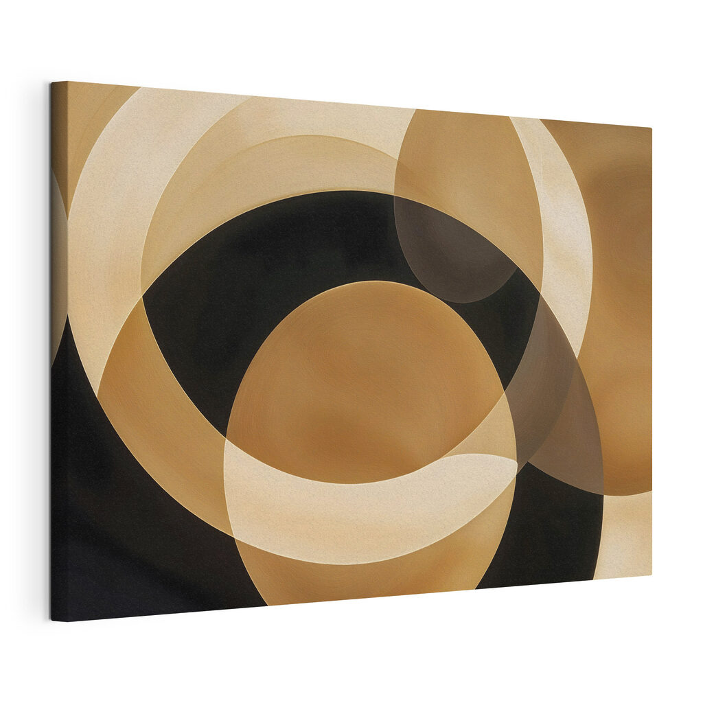 Abstract circles on a dark background Abstract circles on a dark background