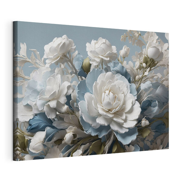 Canvas Schilderijen Delicate bloemen in zachte tinten (Artikelnummer: s41527) Canvas Schilderijen Canvas Schilderijen Delicate bloemen in zachte tinten (Artikelnummer: s41527)