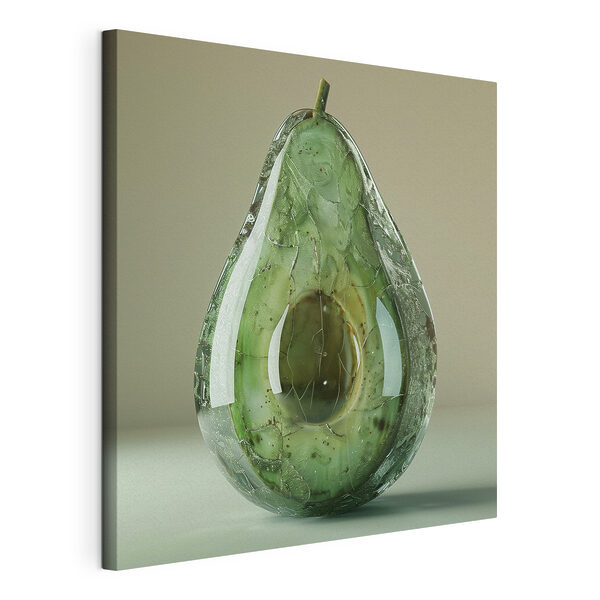 Canvas Schilderijen Artistieke interpretatie van een rijpe avocado (Artikelnummer: s42068) Canvas Schilderijen Canvas Schilderijen Artistieke interpretatie van een rijpe avocado (Artikelnummer: s42068)