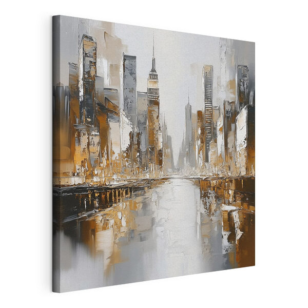 Canvas Schilderijen Schilderij van een stad (Artikelnummer: s42133) Canvas Schilderijen Canvas Schilderijen Schilderij van een stad (Artikelnummer: s42133)
