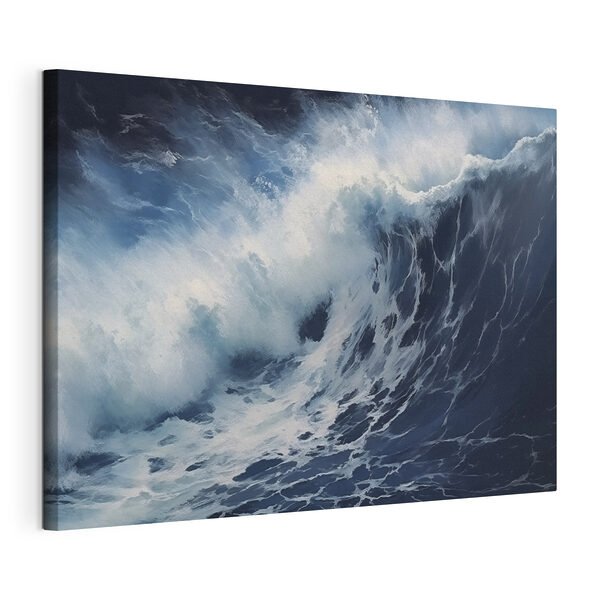 Canvas Schilderijen Canvas Schilderijen Grote golf in de oceaan (Artikelnummer: s42487)