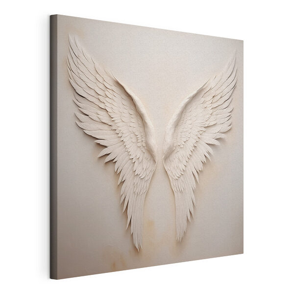 Canvas Schilderijen Paar witte vleugels (Artikelnummer: s42816) Canvas Schilderijen Canvas Schilderijen Paar witte vleugels (Artikelnummer: s42816)