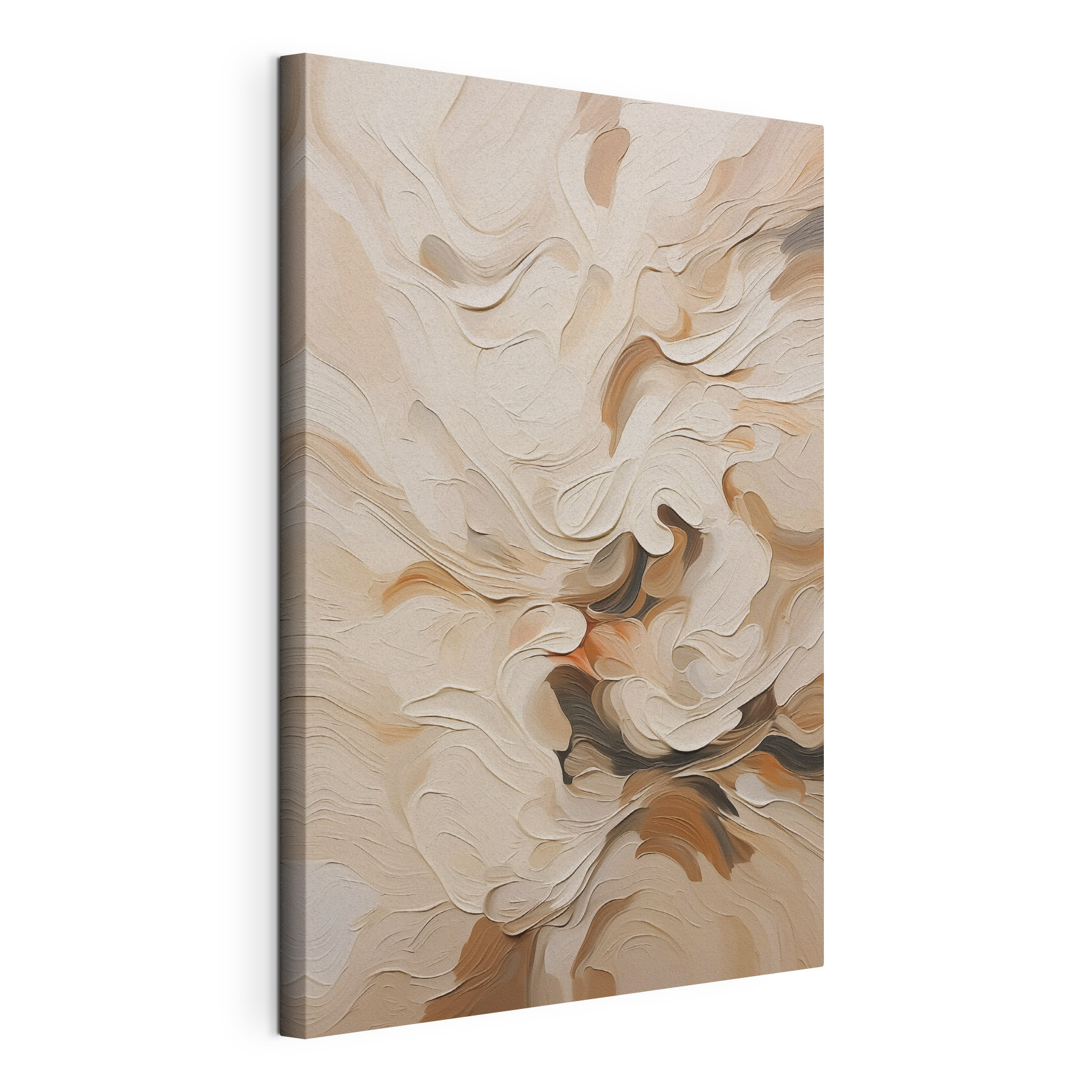 Soft hues in flowing abstraction