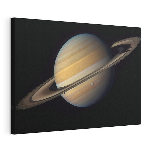 Canvas Schilderijen Canvas Schilderijen Planeet met ringen eromheen (Artikelnummer: s42927)
