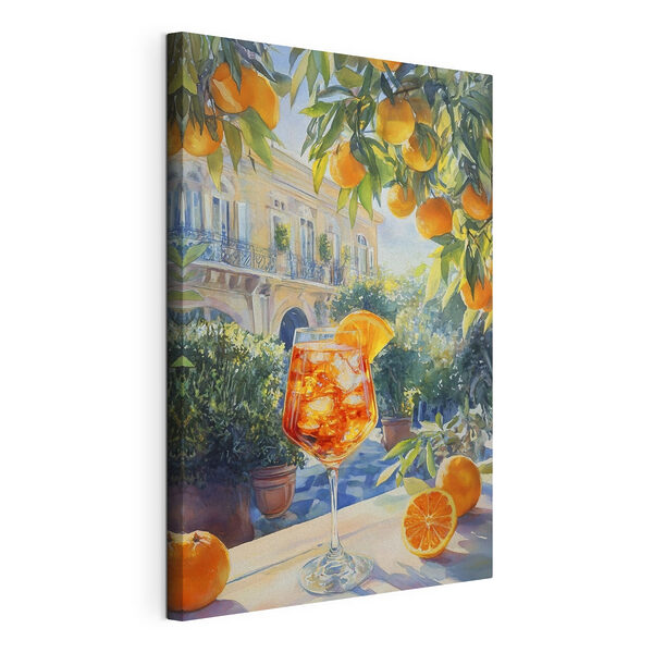 Canvas Schilderijen Glas sinaasappelsap met sinaasappels op de achtergrond (Artikelnummer: s43061) Canvas Schilderijen Canvas Schilderijen Glas sinaasappelsap met sinaasappels op de achtergrond (Artikelnummer: s43061)