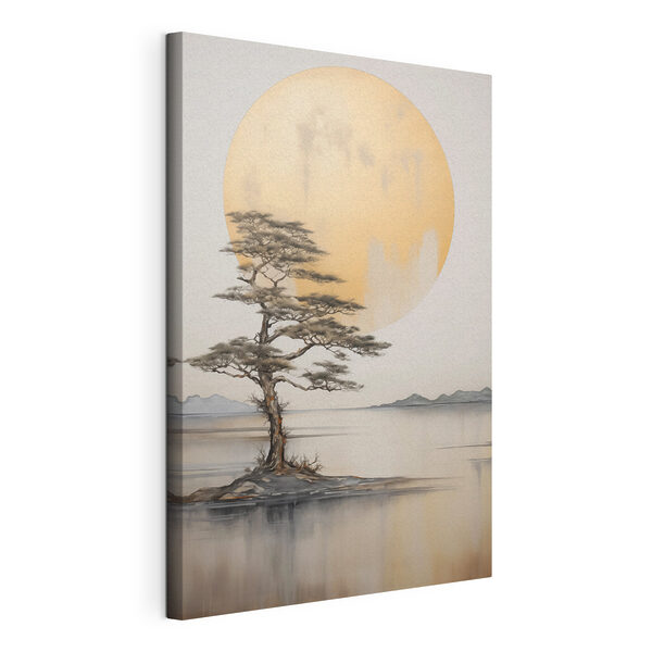 Canvas Schilderijen Boom in het water (Artikelnummer: s43142) Canvas Schilderijen Canvas Schilderijen Boom in het water (Artikelnummer: s43142)