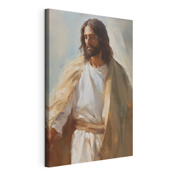 Canvas Schilderijen Schilderij van een man in een gewaad (Artikelnummer: s43345) Canvas Schilderijen Canvas Schilderijen Schilderij van een man in een gewaad (Artikelnummer: s43345)