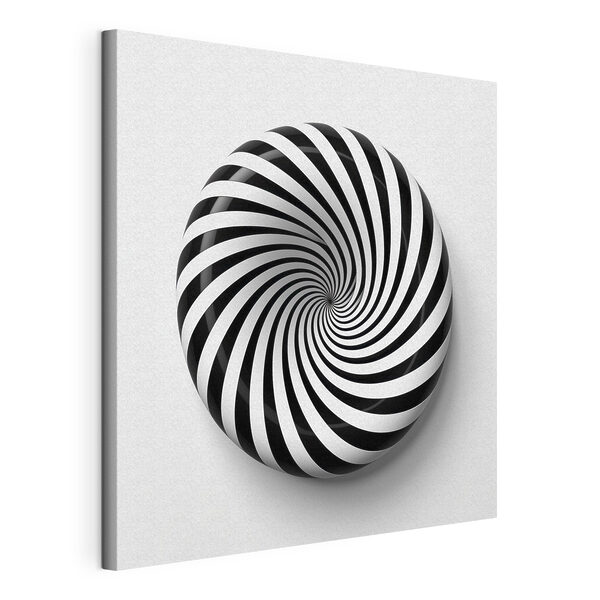 Canvas Schilderijen Zwart-wit draaibaar object (Artikelnummer: s43376) Canvas Schilderijen Canvas Schilderijen Zwart-wit draaibaar object (Artikelnummer: s43376)