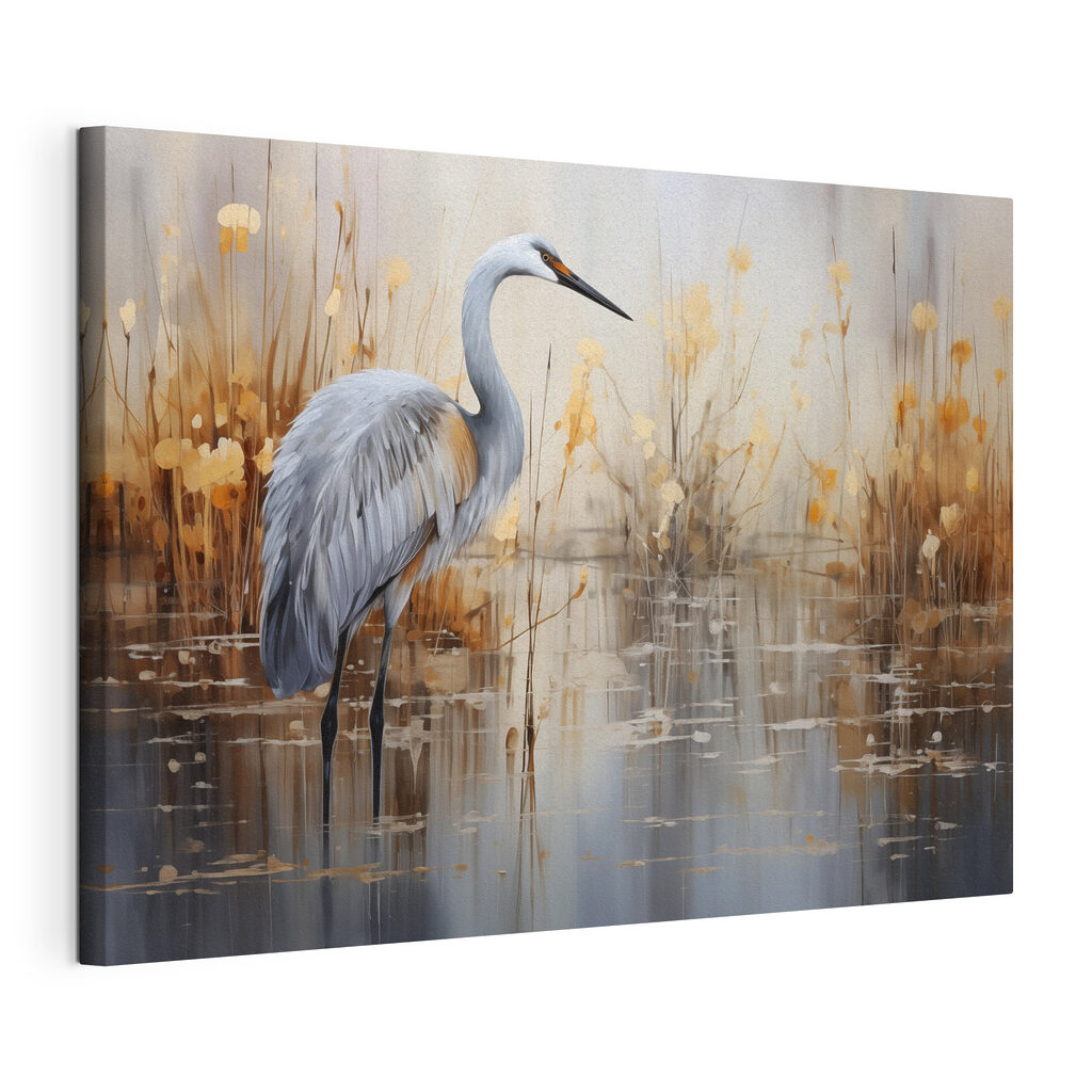 Bird standing in water