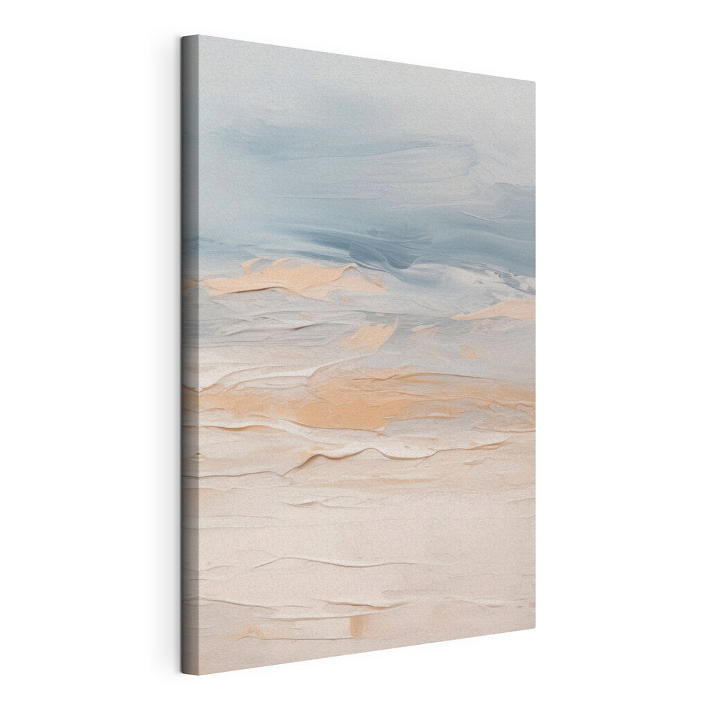 Abstract waves in soft pastel hues Abstract waves in soft pastel hues