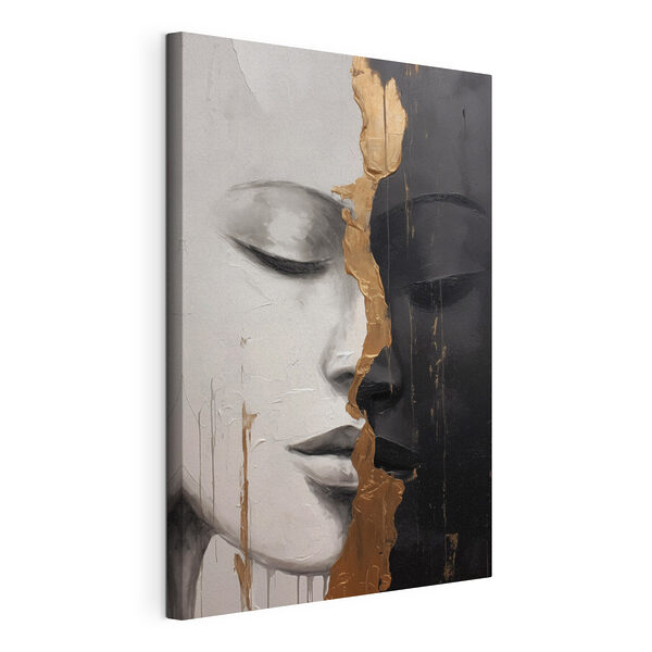 Canvas Schilderijen Fluisteringen van eenheid en contrast (Artikelnummer: s43471) Canvas Schilderijen Canvas Schilderijen Fluisteringen van eenheid en contrast (Artikelnummer: s43471)