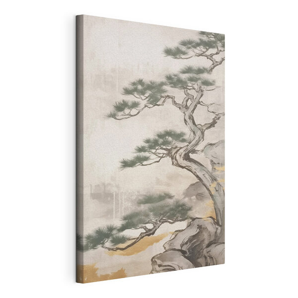 Canvas Schilderijen Boom op een rots (Artikelnummer: s43238) Canvas Schilderijen Canvas Schilderijen Boom op een rots (Artikelnummer: s43238)